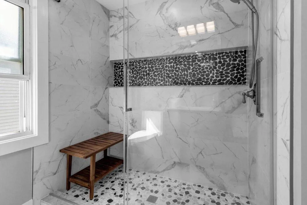 Bath showers → Standing showers